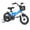 Blue, variant on Cirayno 14" Toddler Bike for Boys Girls Age 3 4 5 Years Old, Single Speed Steel Frame Kids' Bicycles with Training Wheels, Basket, Front V-Brake & Coaster Brake, Orange