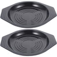 thumbnail image 1 of Plateau à Casserole en Mélamine Noir Résistant à la Chaleur pour Thé, Tapis Isolant Durable, 2 Pcs, 1 of 8