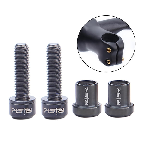 Tornillos de vástago de carbono para bicicleta Macarena Tuerca de tornillo de tallo de bicicleta