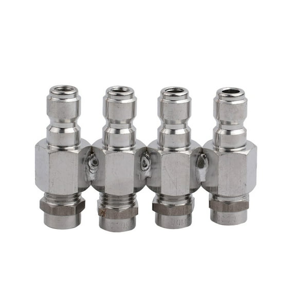 Pressure Washer Nozzle Kit 4 Way Tip Holder 14 Inch Quick Connect Soft Wash YIWEI