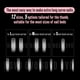 thumbnail image 5 of Funda completa curva Nail Tips NOVO OVO XXL, 300 unidades, transparente, 5 of 6