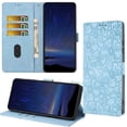 thumbnail image 5 of Allytechgroup Wallet Case for Samsung Galaxy S26, Floral PU Leather Cards Slots RFID Blocking Flip Cover Stand Protective Magnetic Closure Phone Case for Samsung Galaxy S26, Skyblue, 5 of 11