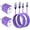 Purple, variant on Micro USB Charger Block Fast Charging, 2 Pack Wall Charger with USB A to Micro Charging Cable 6FT, USB Charger Plug Android Phone Charger High Speed Micro Cable Compatible for Samsung, Android,Purple