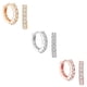 thumbnail image 2 of Pendientes para mujer, regalos para mujer, 3 pares de pendientes de moda para mujer/hombre, pendientes para mujer, horquilla, 2 of 3