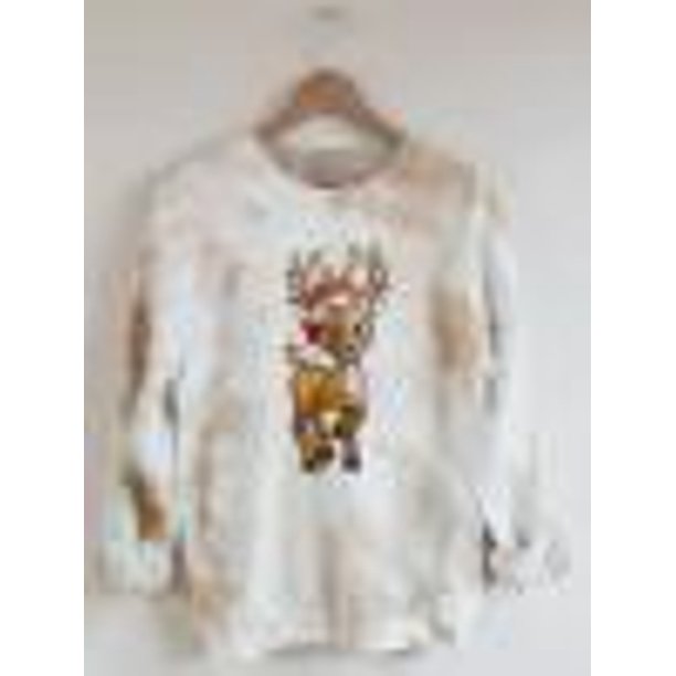 Sudadera de manga larga con estampado de ciervos Tmvgtek Para estrenar