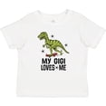 thumbnail image 3 of Inktastic My Gigi Loves Me Grandson Dinosaur Boys Baby T-Shirt, 3 of 5