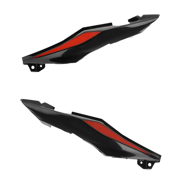 Par De 2 Cubiertas Traseras Rojo Con Negro Para 125z 2022 De 2024 Italika Original