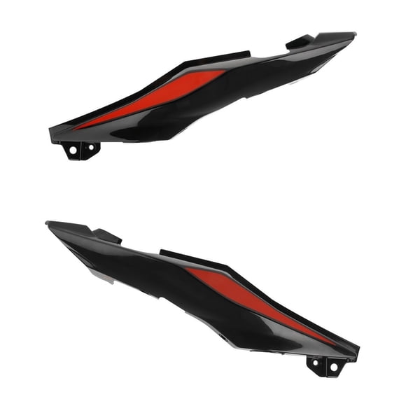 Par De 2 Cubiertas Traseras Rojo Con Negro Para 125z 2022 De 2024 Italika Original