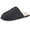 Dark Grey, variant on Vansarto Mens Comfy Suede Scuff Slippers Sherpa Lining Memory Foam Slip On House Shoes Non Skid Outsole