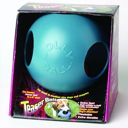 UPC: 0788169150629 | Jolly Pets Teaser Ball Blue Dog Toy  6-inch