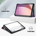 thumbnail image 5 of EliteGadget Case for Lenovo Tab M8 (4th Gen) (TB-300FU) - Lightweight Tri-Fold Stand Shell Case Cover for Lenovo Tab M8 (4th Gen) 8 Inch Display 2023 Released (Galaxy), 5 of 5