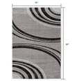 thumbnail image 3 of 4â€™ x 6â€™ Gray Modern Geometric Area Rug, 3 of 5
