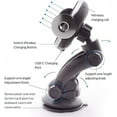 thumbnail image 3 of Wireless Car Charger, 15W Fast Charging Vent Charging Phone Holder Smart Sensor Cradle, Auto-Clamping Car Mount, Dashboard, for iPhone 14 13 12, Samsung S23/S22/S21,etc, 3 of 6
