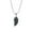 Snowflake Obsidian, variant on Natural Gemstones Stone Angle Pendant Ball Beads Link Chain Necklace Snowflake Snowflake Obsidian