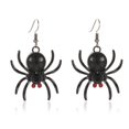 thumbnail image 4 of Gothic Halloween Crystal Spider Drop Dangle Earrings Hip Hop Party Jewelry Gift, 4 of 6