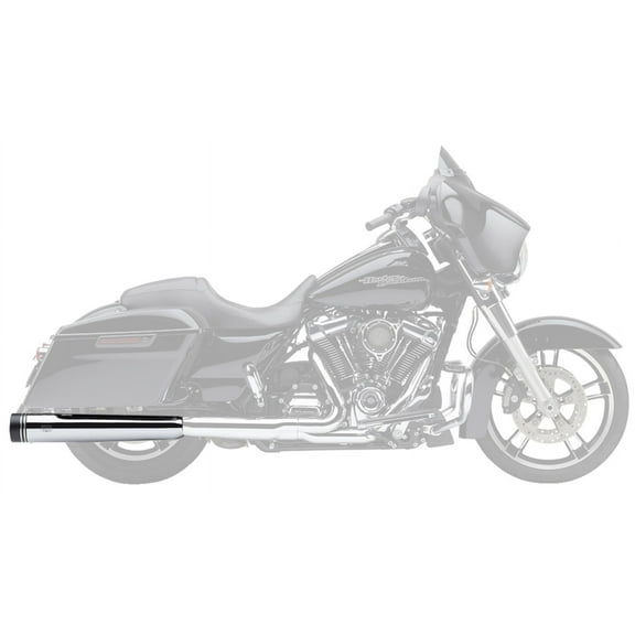 Cobra 4.5" Gen 2 Neighbor Haters Chrome Slip-On Mufflers '17-22 FLH/FLT (6291)