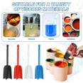 thumbnail image 5 of Uxcell 10Pcs Silicone Resin Mixer Paddles, 8.7" ABS Plastic Paint Stirrers Paint Mixer Drill Attachment Epoxy Stirrer for Resin Silicone Paddle Works with 1/4" Hex Shank, Black, 5 of 6