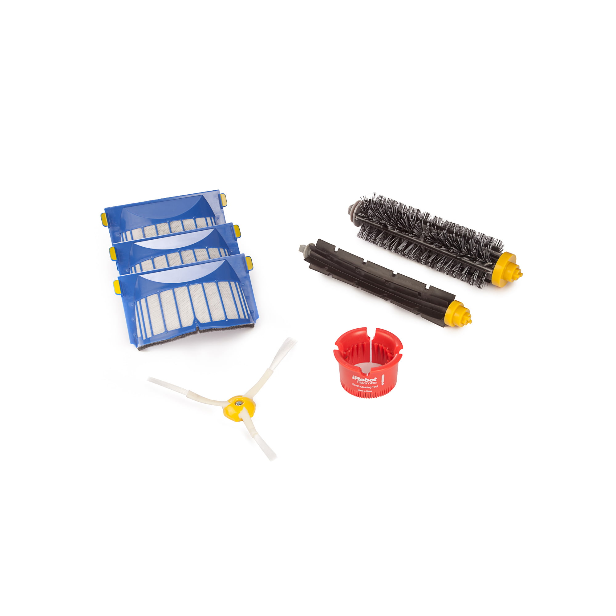 Bristle Brush Side Brush AEROVAC Filter Kit for iRobot Roomba Series 
