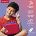 thumbnail image 4 of Bentgo Chill Kids Leak-Proof Lunch Box - 4-Compartment Bento Box with Built-In Ice Pack, 3.3 Cup Capacity, PFAS & BPA-Free, Microwave & Dishwasher Safe, Ideal Size for Ages 3 to 7 (Red/Royal), 4 of 10