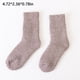 thumbnail image 3 of Cateissary 1 par de calcetines Cachemira cálido Terry calcetín engrosado contra el frío sólido cómodo tripulación usable invierno calcetín Type6 NO6, 3 of 6