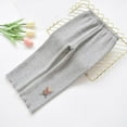 thumbnail image 4 of Byoo Little Girl Solid Leggings Soft Floral Solid Color Slim Fit Trousers Outerwear Thickened Pantalones for Pantalones, 4 of 4