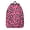 Black and Pink, variant on Pink Leopard Print Backpack for School, Cute School Bag with Adjustable Shoulder Straps and Padded Back, 15.7"x11.8"x5.5"