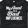 thumbnail image 4 of Inktastic My Aunt is a Bad Influence Boys or Girls Toddler T-Shirt, 4 of 5