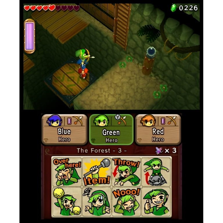 Nintendo The Legend of Zelda: Tri-Force Heroes, Nintendo 3DS