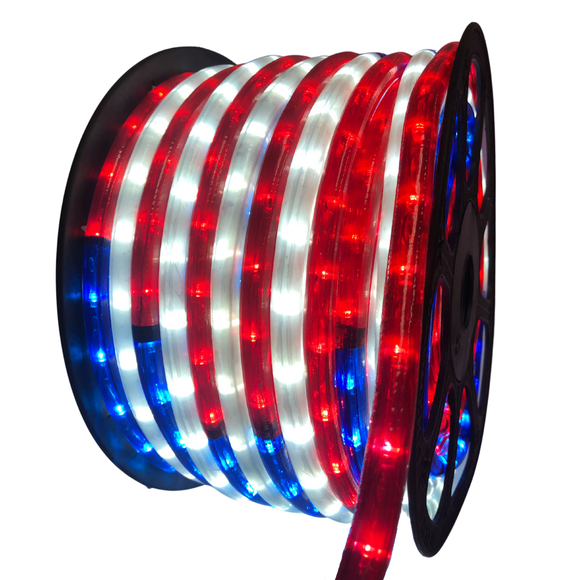 Flexilight LED Rope Light 120V 2-Wire 1/2" 13mm Diameter 45m 150Ft Indoor Outdoor ETL cETL USA