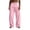 4# Pink, variant on Men's Baggy Fleece Sweatpants Wide Leg Casual Elastic Drawstring Waist Trousers Loose Lounge Joggers Pant with Pockets Hot Pink M
