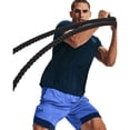 thumbnail image 4 of T-Shirt Under Armour Tech 2.0 Fantaisie pour Hommes - Bleu/gris, 4 of 7