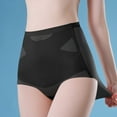 thumbnail image 3 of Women's High Waist Postpartum Shapewear - Ice Silk, Tummy Control, Lifting, Solid, 3 of 7