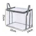 thumbnail image 3 of Large Heavy-Duty Thick Plastic Clear Storage Bag For Clothes Moving Storage, 3 of 9