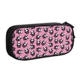 thumbnail image 2 of Vsdgher Cute Panda Print Large Capacity Pencil Case Pouch with Zipper, Portable Aesthetic Big Capacity Pencil Cases Pen Office Travel Stationery Bag, 2 of 8