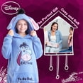 thumbnail image 3 of Manta con capucha Disney para adolescentes Minnie Mickey Stitch, 3 of 6