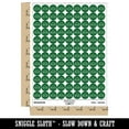 thumbnail image 2 of Hamburger Outline Fast Food 200+ Round Stickers - Dark Green - Matte Finish - 0.50" Size, 2 of 3