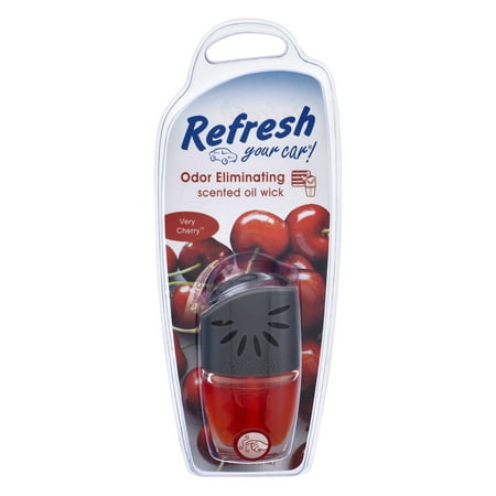 Refresh Your Car Oil Wick, Very Cherry (Best Accessories For Your Car)