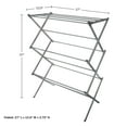 thumbnail image 6 of Lavish Home Foldable Clothes Drying Rack for Indoor/Outdoor Use (Platinum), 6 of 6