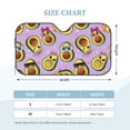 thumbnail image 2 of Kdxio Cartoon Avocados Print Windshield Sun Shade, Foldable Sun Blocker for Car,Truck,SUV Automotive Interior Sun Protection,Reflective Shade for Front Windshield(Medium), 2 of 6