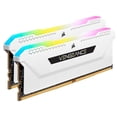 thumbnail image 2 of CORSAIR Vengeance RGB PRO SL DDR4 RAM 32GB (2x16GB) 3600MHz CL18 1.35V Intel AMD Desktop Computer Memory - White (CMH32GX4M2D3600C18W), 2 of 4