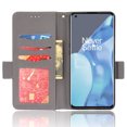 thumbnail image 5 of Designed for OnePlus 9 Pro Case, Luxury PU Leather Wallet Phone Case with Card Holder Flip Kickstand Drop Protection Phone Case Cover for OnePlus 9 Pro 6.7 inch - Gray, 5 of 5