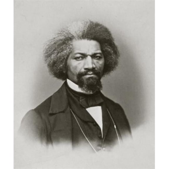 Douglass Frederick J.W. Hurn 19th C. Poster Print - 18 x 24 in.