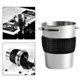 thumbnail image 3 of 53mm Coffee Dosing Cup Coffee Machine Powder Cup for Home Bar Cafe Silver, 3 of 5