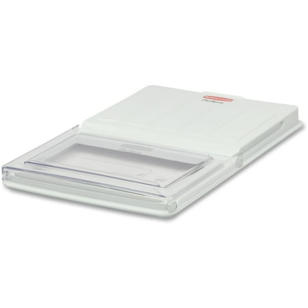 Rubbermaid Commercial ProSave Dual-Action Lids 18w x 12d x 1 3/4h Clear 3305CLE