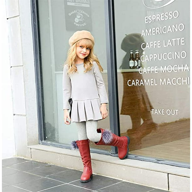 Bottes pompon top