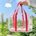 thumbnail image 5 of Large Waterproof Nylon Beach Bag With Side Pocket For Cosmetics Gym And Storage, 5 of 7