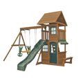 thumbnail image 1 of KidKraft Windale Wooden Swing Set / Playset, 1 of 11