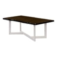 thumbnail image 3 of Furniture of America Krestian Contemporary Wood Coffee Table in Oak and White, 3 of 6