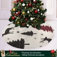 thumbnail image 3 of Yayeee Christmas Tree Skirt 47 inches for Xmas Tree Holiday Party Decoration, Christmas Plaid Forest, 3 of 6