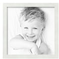 thumbnail image 2 of ArtToFrames 16" x 16" White Picture Frame, 16x16 inch White MDF Poster Frame (WOM-3930), 2 Pack, 2 of 7
